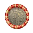 Vintage 1901 Indian Head Penny 1927-D Wheat Steel Small Cent Ends Roll Estate
