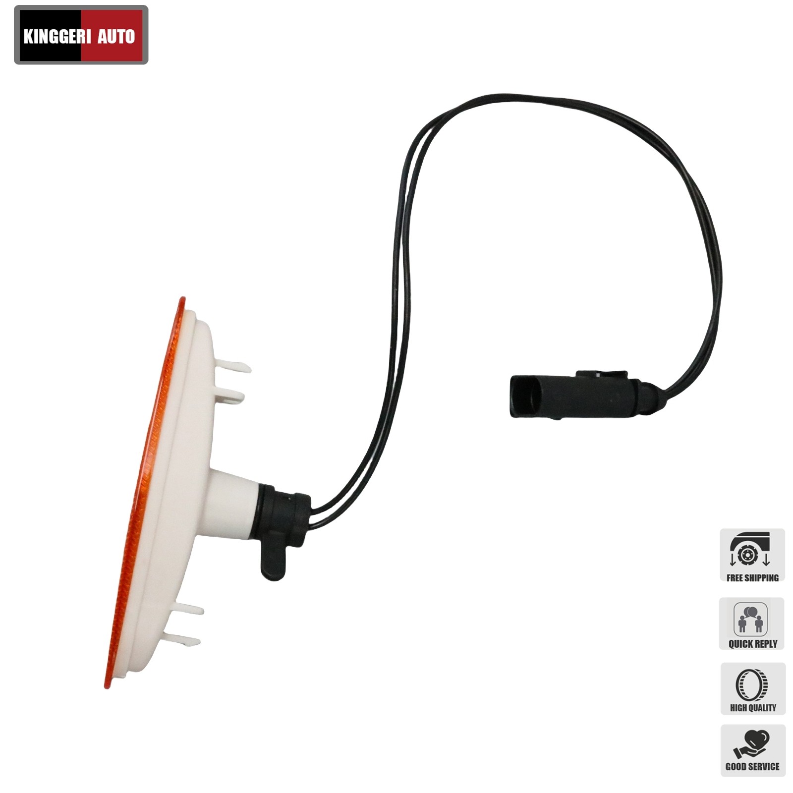 2Pcs Front Bumper Side Marker Light Lamp for Bentley Gt Gtc Flying Spur