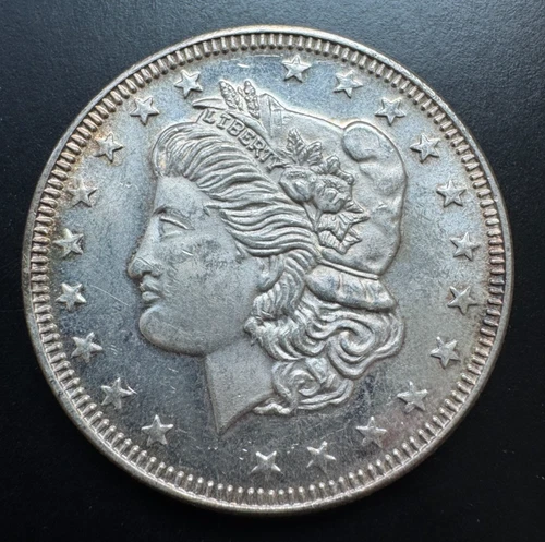 Morgan Dollar Design 1 Troy Ounce .999 Fine Silver Round