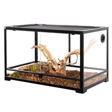 40 Gallon Reptile Tank Front Opening Reptile Terrarium for Bearded Dragon Gecko