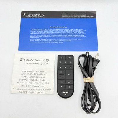 Bose SoundTouch 10 Wireless Music System Model 416776 Black W