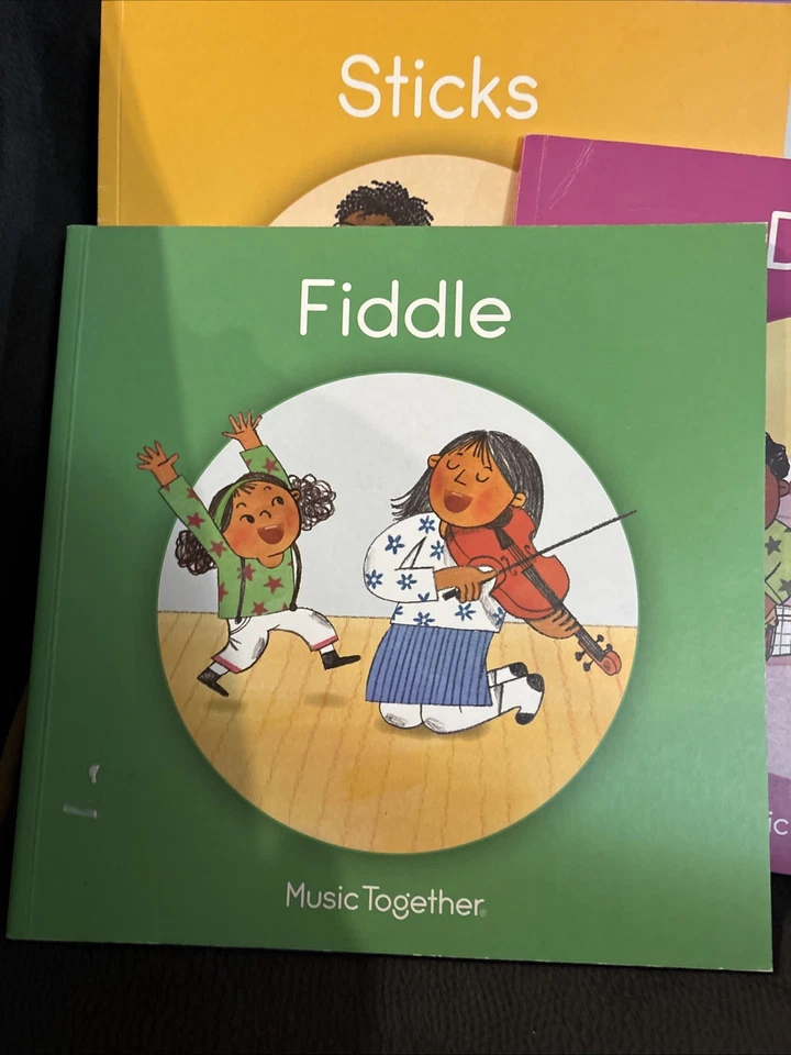 Lot Of 9 Music Together Books: Drum, Triangle, Harmonica, Tambourine, Etc - Image 3 of 4