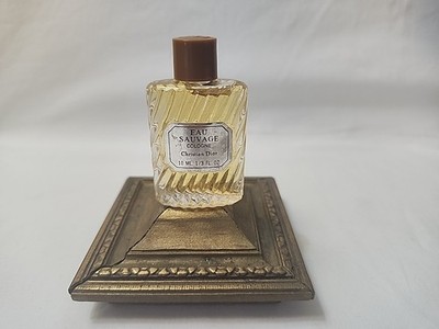 Vintage EAU SAUVAGE Dior Cologne 10ml Mini Travel-Size Cologne Collectible