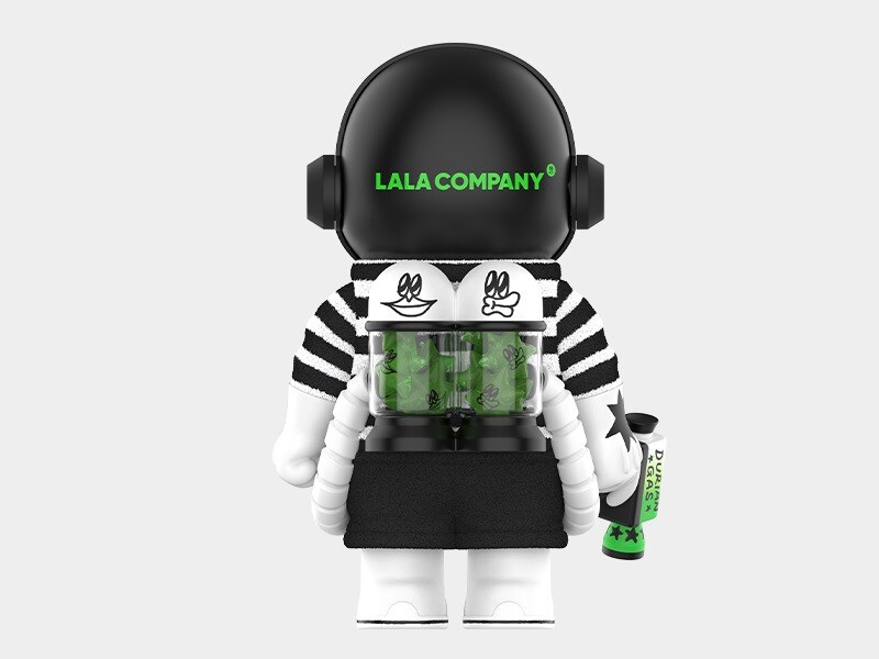 新品未使用❣️MOLLY 400% LALA COMPANY-DURIAN MAN MEGA SPACE MOLLY 400% LALA COMPANY - Durian Man - POP MART