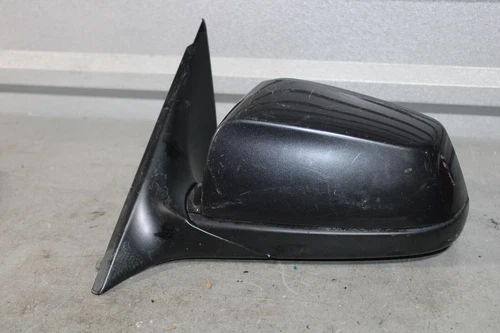 2011 2012 BMW 528i 535i 550i LH Driver's Side Mirror w/ Blind Spot Dark Grey