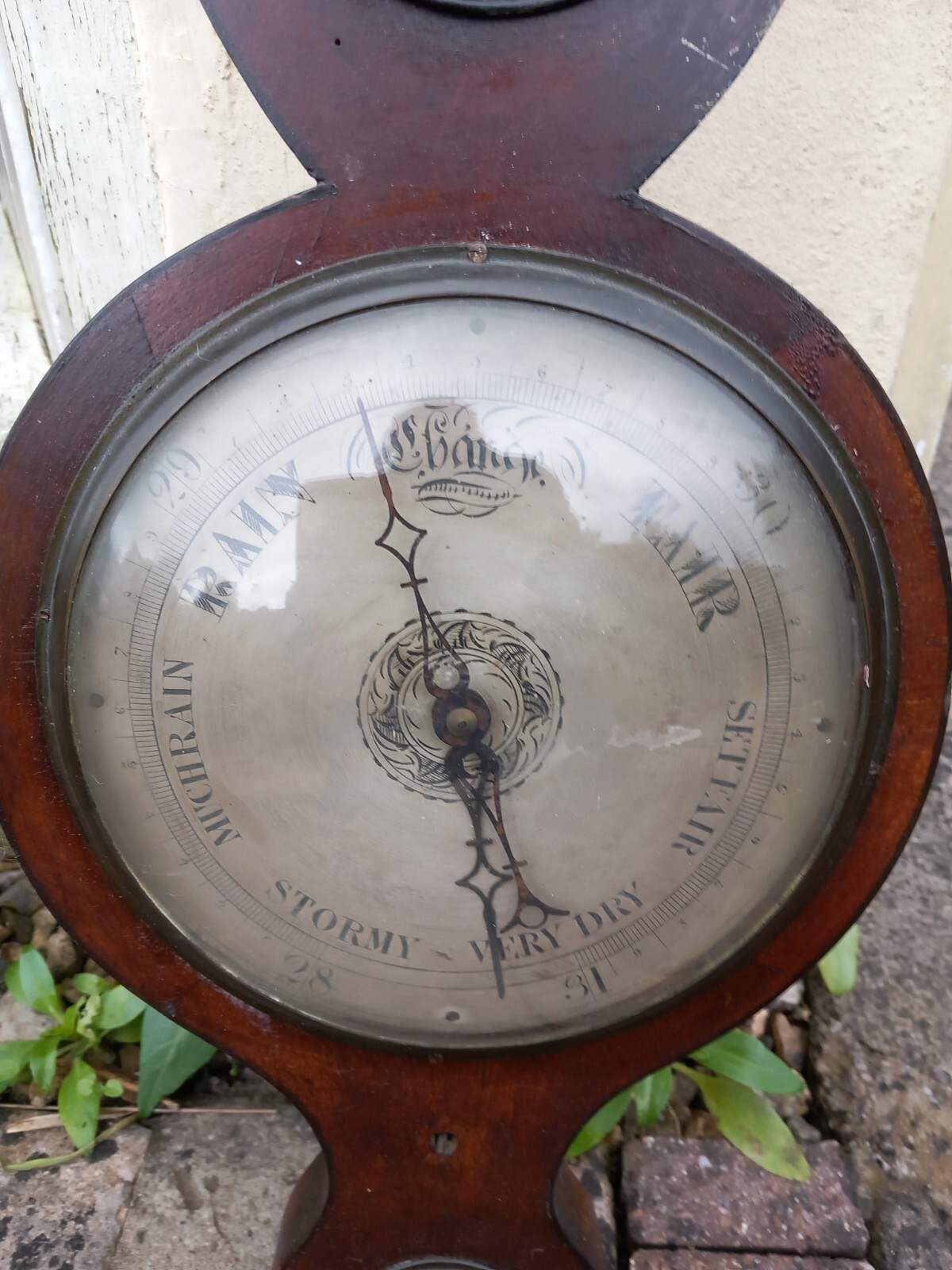 Antique Banjo Barometer, Spares or Repairs eBay