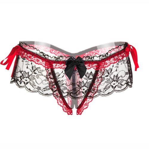 1/2 X Sexy Mujeres Bragas de Encaje Knickers Ropa Interior Lencería Cuerda G Tanga de Vendaje - Imagen 35 de 46