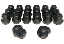 12x1.5 Matte Black OEM Factory Style Ford Fusion Focus Lug Nuts For Stock Wheels