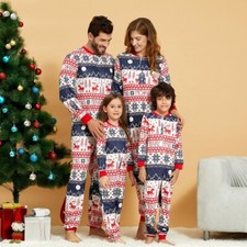 Christmas Women Men Kids Couples Family OnePc Jumpsuit Clothing Novelty Gift UK