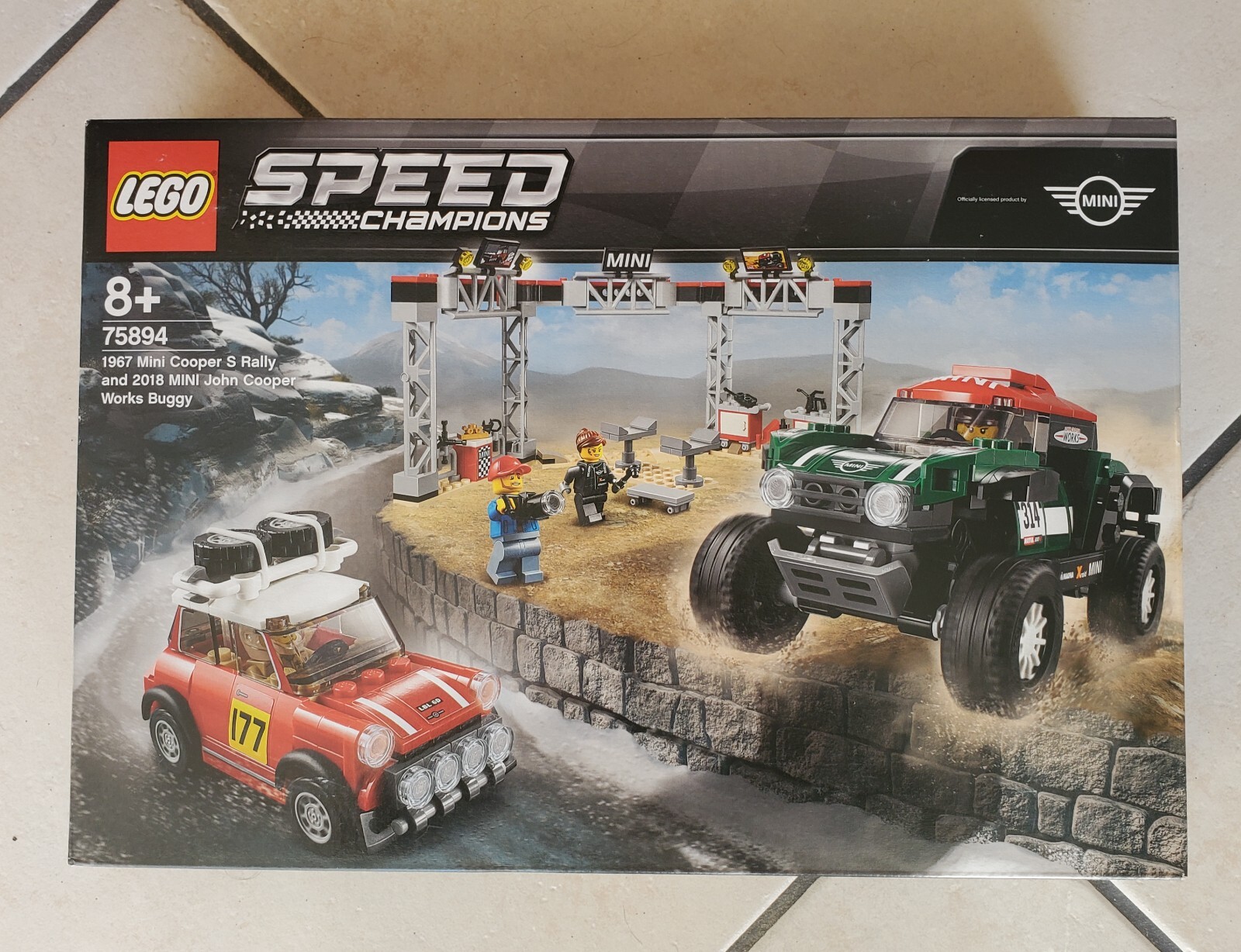 Lego Speed Champions 75894 Mini Cooper S Rally 1967 de collection