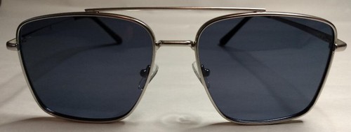 PX EMILE POLARIZED SUNGLASSES - SILVER METAL FRAMES / BLUE LENS – EXTRAS - Picture 2 of 6