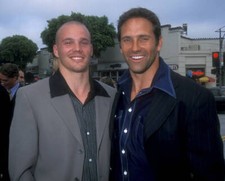 Dylan Bruno and Chris Bruno during 