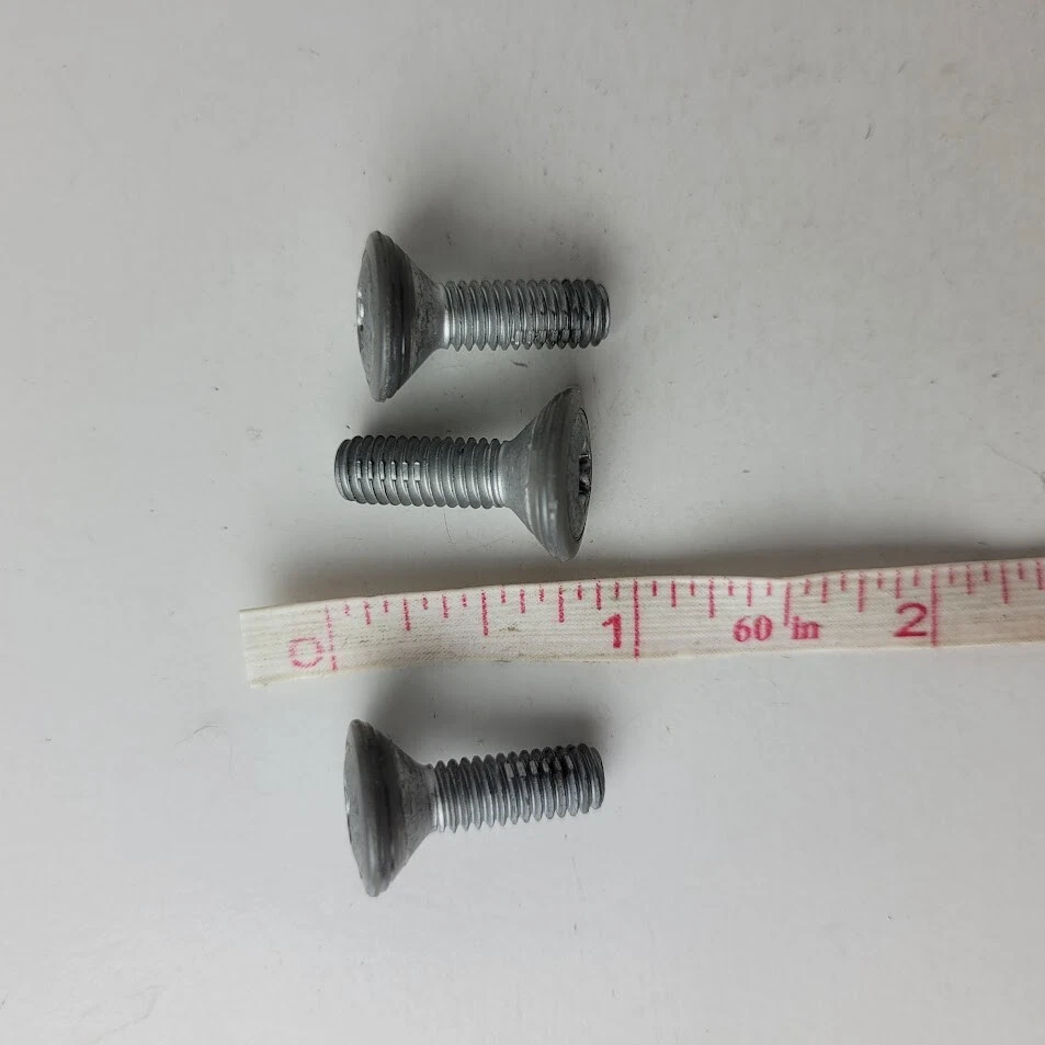 Juego de 3 tornillos de cierre de actuador de puerta Toyota Yaris 2008-2013 OEM Foto 3 de 3