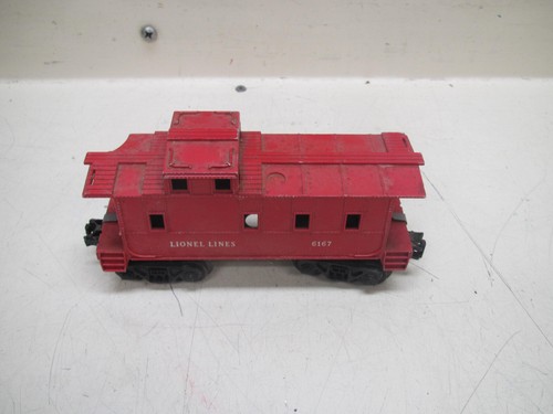 Vagón de tren vintage Lionel Lines caboose rojo EE. UU. No. 6167 ENVÍO GRATIS | Zustand: Used