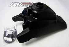 IMS Oversized 4.0 Gallon Fuel Gas Tank BLACK Honda TRX250R TRX 250R 1986-1989