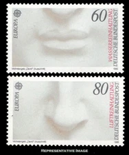 BRD FRG #Mi1278-Mi1279 MNH 1986 Europa CEPT Protection Environment [1457-1458]