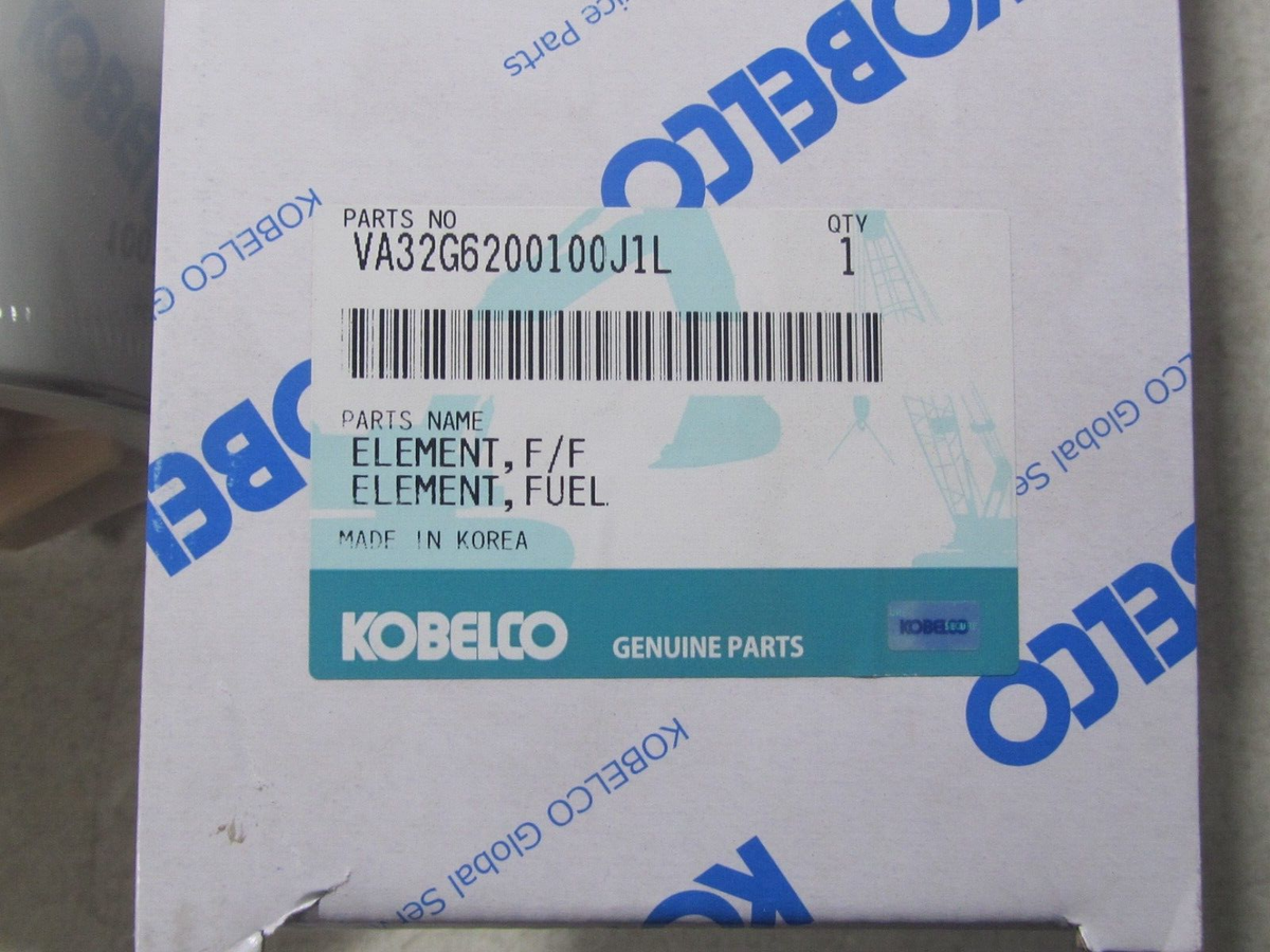 NEW GENUINE OEM Kobelco VA32K6201010J1L Filter, Fuel | eBay NEW GENUINE OEM Kobelco VA32K6201010J1L Filter, Fuel | eBay
