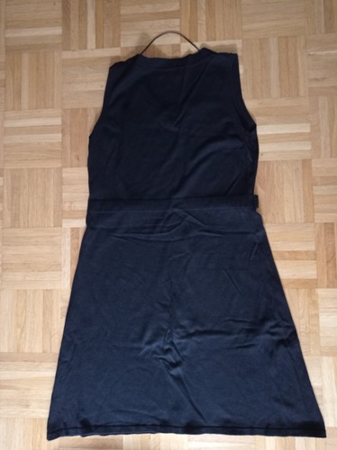 Kleid Trägerkleid Miss H. Gr. 42 Galeria Kaufhof weich schwarz Viskose - Bild 3 von 6