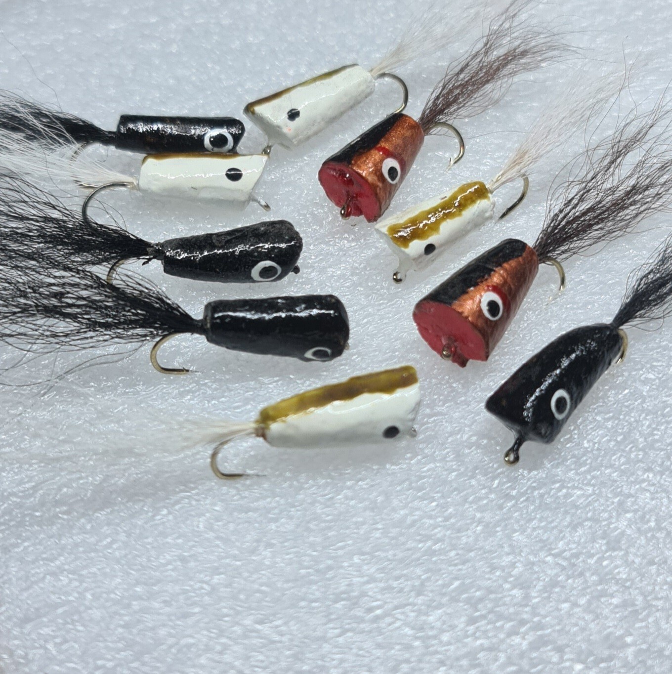 Fly Fishing Poppers, 10 Poppers, Trout Flies, Trout , Trout Lures, Carp Flies - Image 2