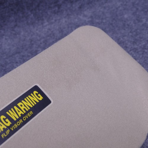 2001-2005 Honda Civic Sedan RH Passenger Side Cloth Sun Visor Type P Beige 77674 - Imagen 4 de 11
