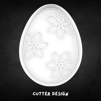 Ostern/Frühling Osterei 10 Ausstecher und Stempel