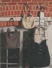 Noni Knitting Pattern - The Cinch Felted or Unfelted - 2 Sizes