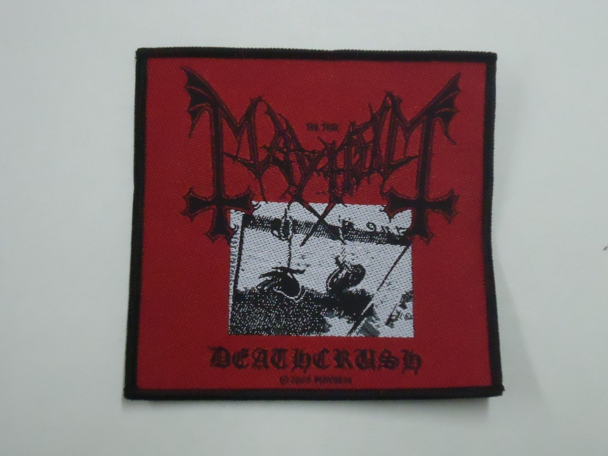 MAYHEM DEATHCRUSH WOVEN PATCH | eBay