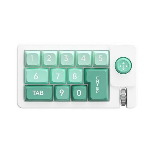 Mini USB-C Mechanical Numeric Keypad RGB Backlight Wired 13 Keys Numpad Ke W3N8 - Picture 2 of 18