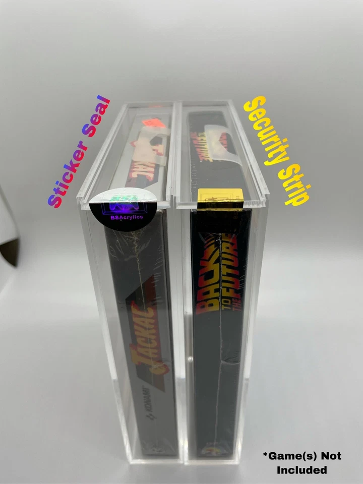 Sony PlayStation 2 PS2 Video Game Acrylic Display Case Protector UV Resistant - Image 2 of 2