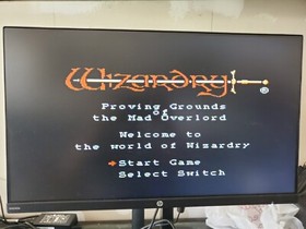 NINTENDO NES PROVIDING GROUND OF THE MAD OVERLORD GAME AND SLEVE. AUTHENTIC