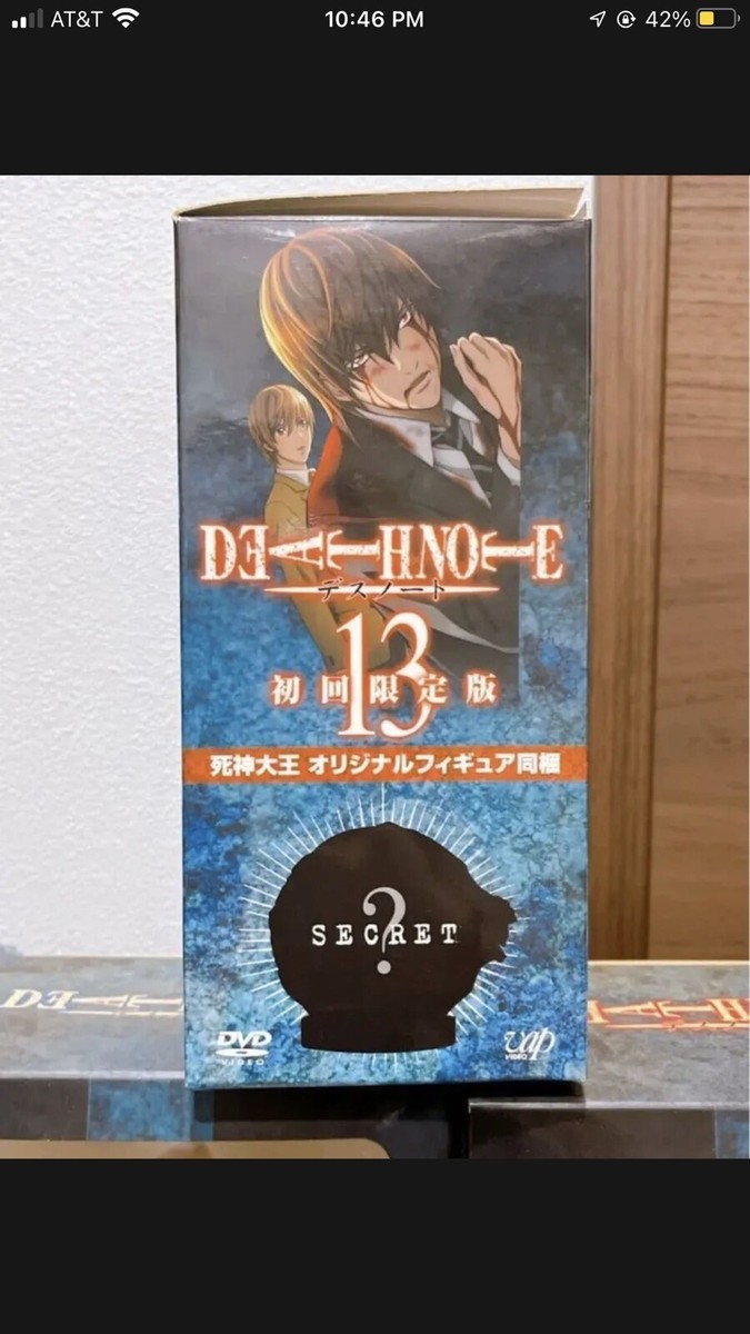 DEATH NOTE Figure DVD First limited edition FULL SET 13 ALL DEATH NOTE Figure DVD First limited edition FULL SET 13 ALL