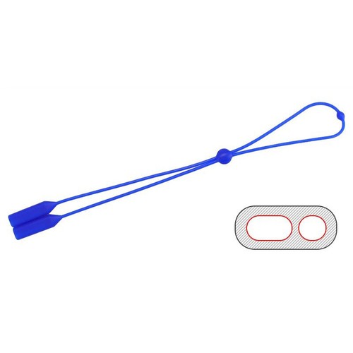 Silicone Glasses Strap Cable Holder Neck Lanyard for Reading Glasses Sunglasses - Foto 53 di 82