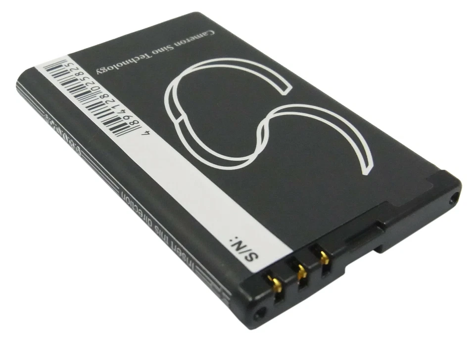 Batería Li-ion para Nokia Lumia 530 Dual SIM N900 Rock 3.7V 900mAh Foto 3 de 4