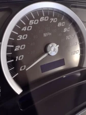 US Speedo Stealth Stainless Custom Gauge Kit with White Text Pointers GM 03-06