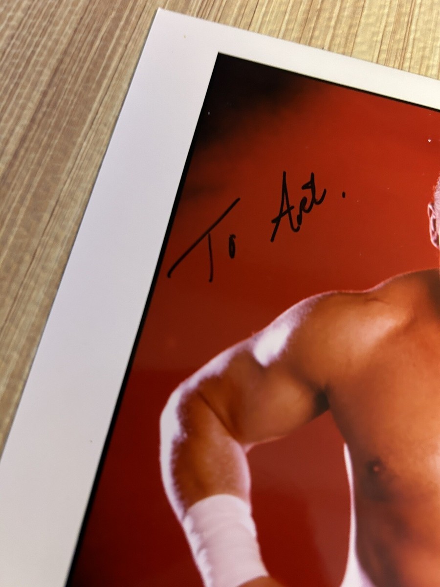 Shane Douglas Signed Original ECW promo Photo Wrestling WWF WWE