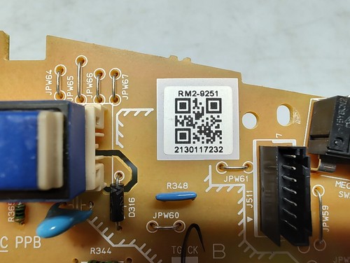 Placa de control del motor de alto voltaje HVPS RM2-9251 HP M227fdw M148 M203 M206 - Imagen 2 de 3
