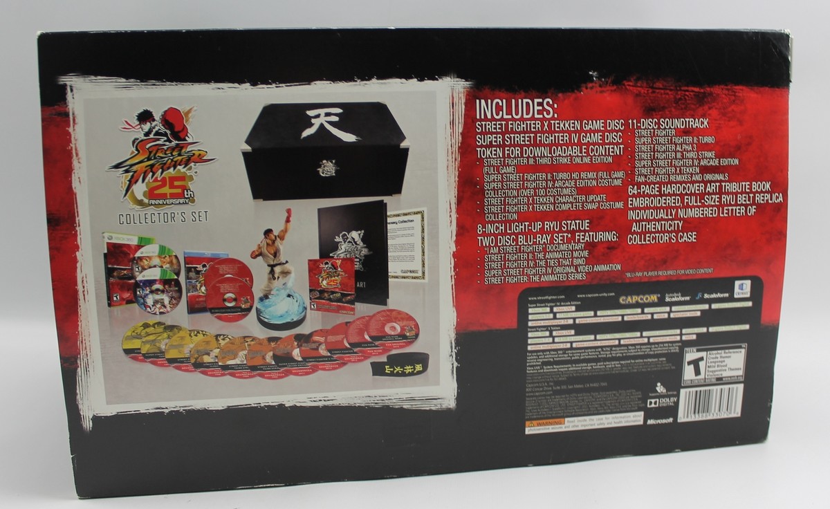 Xbox 360 Street Fighter 25th Anniversary Special Collectors