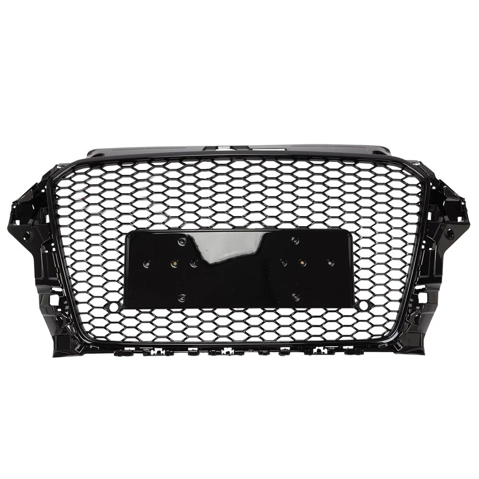 Front Bumper Henycomb Grille Grill Assembly For Audi A3 S3 2013 2014 2015 2016 Foto 2 de 4
