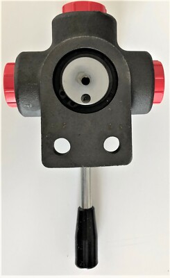 450218 CHIEF ROTARY DIVERTER VALVES 32 GPM CLOSED CENTER 3190 PSI SAE #12 PORT