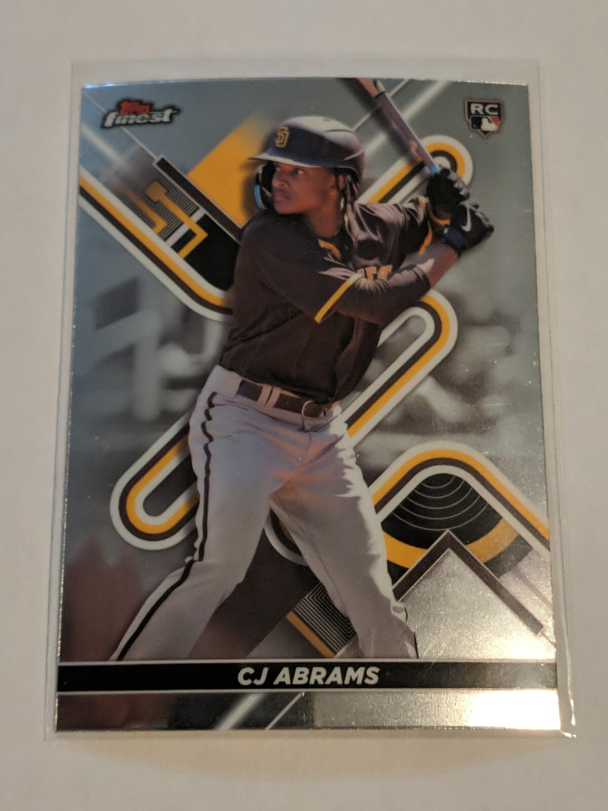 2022 Topps Finest CJ Abrams Rookie Base #39