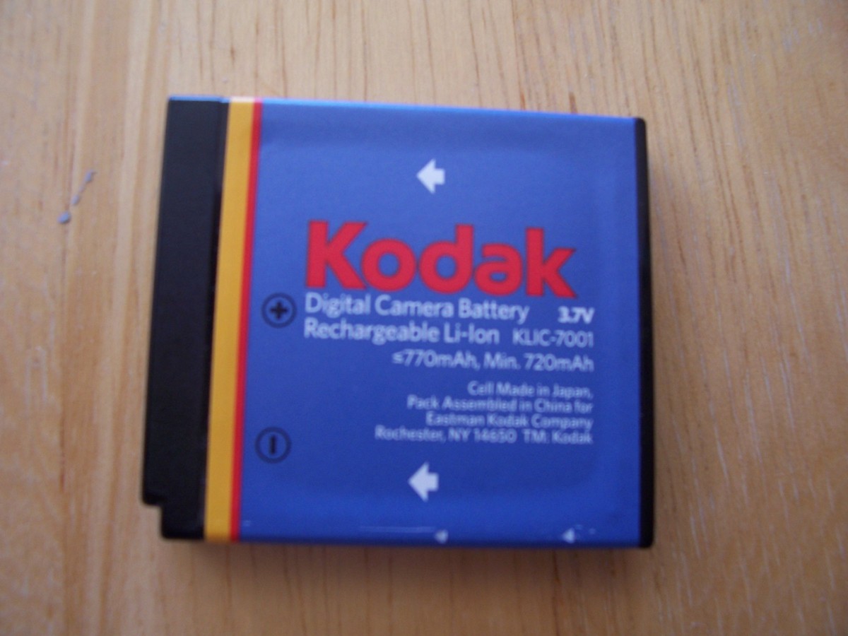 Kodak KLIC-7001 840mAh Li-Ion Camera 721941902153| eBay