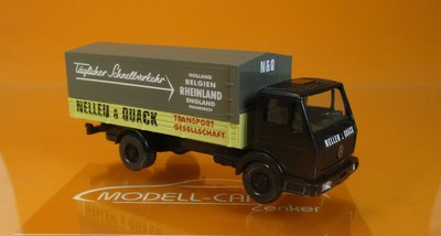Wiking 043702 Mercedes NG PP-LKW Nellen & Quack 1:87 NEU Modell