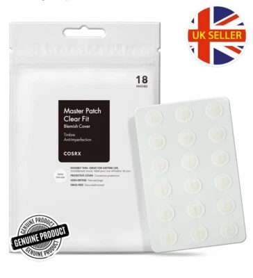 COSRX Acne Clear Fit Pimple Master Patch (18 patches) K-Beauty Genuine Product