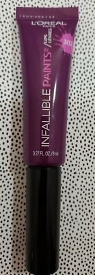 L'Oreal Paris Infallible Paints Lip Color #302 Violet Twist~~New~~