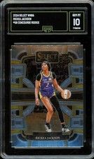 2024 Select WNBA #58 Concourse ROOKIE LA Sparks ~ Rickea Jackson ~ GMA 10 GEM