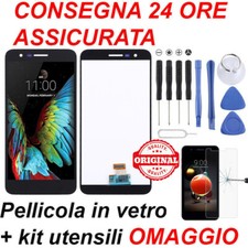 LCD DISPLAY SCHERMO VETRO TOUCH SCREEN LG K30 K10 2018 LMX410 LMX410TK NERO