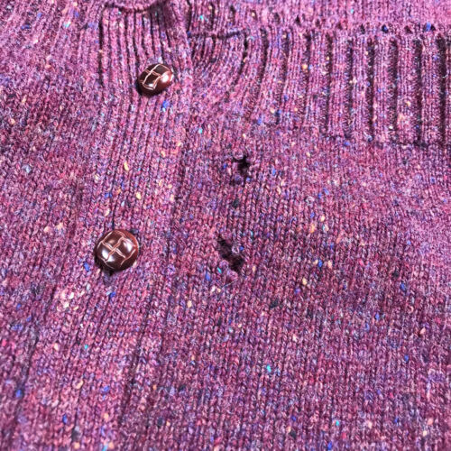 Pendleton Sweater Mens Large Vest Shetland Virgin Wool Red Chunky Casual Adult - Picture 11 of 12