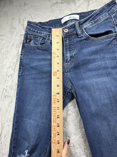 Kancan skinny mid rise distressed jeans size 26 - Picture 4 of 8