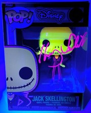 Henry Selick Signed Disney NBC Jack Skellington Black Light Funko POP! JSA COA