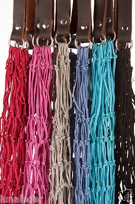 Einkaufsnetz klassisch CEDON Lederhenkel DDR Plastiktüte ade viele Farben-neu-